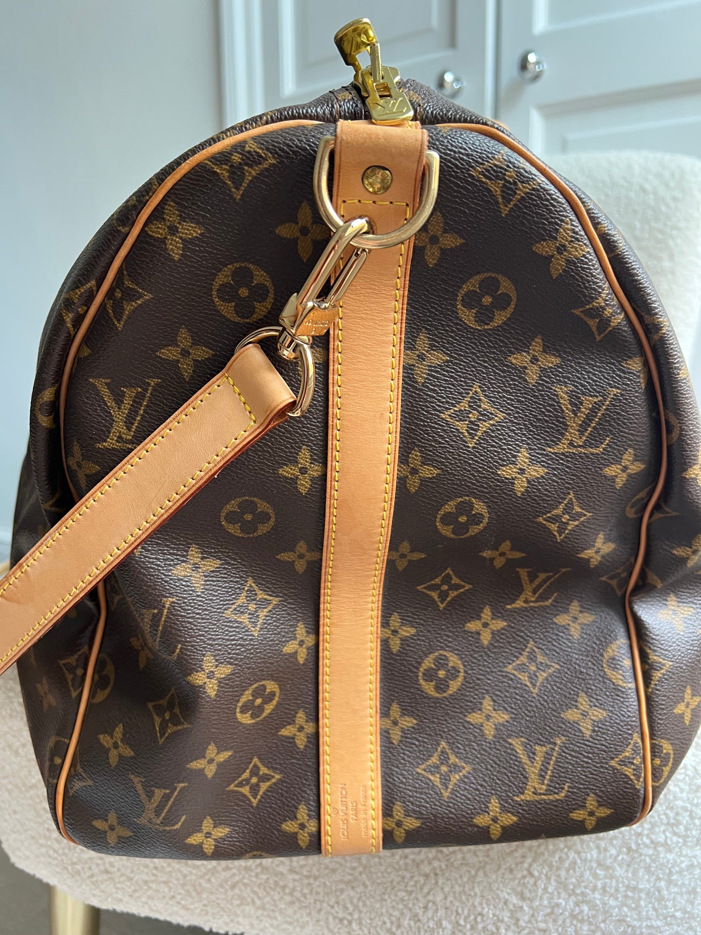 Louis Vuitton Vintage Keepall Bandouliere 55