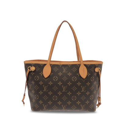 Brown Louis Vuitton Monogram Neverfull PM Tote Bag