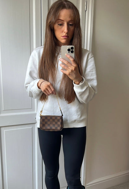 Louis Vuitton Damier Ebene Mini Pochette Accessoires (RRP £550)