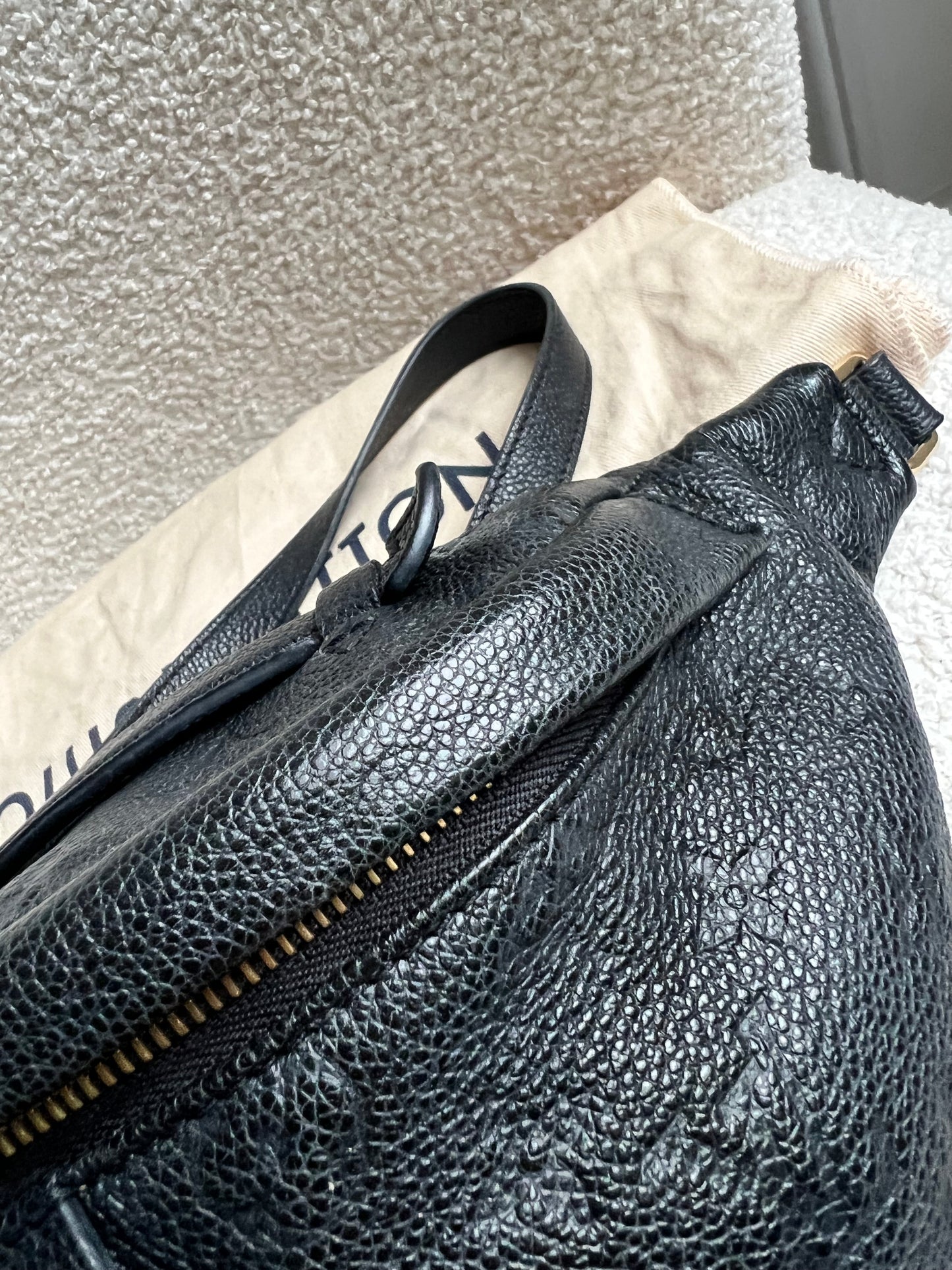 Louis Vuitton Bumbag in Black Empreinte