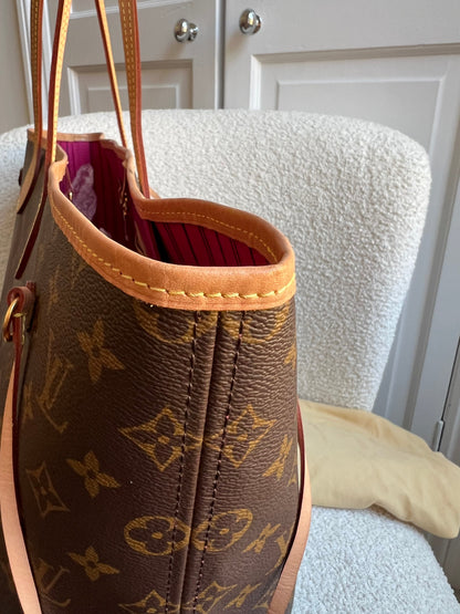Louis Vuitton Neverfull GM Monogram Pivoine Interior (RRP £1,500)