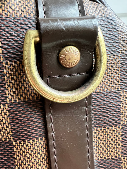 Louis Vuitton Speedy Bandouliere 30 Damier Ebene (RRP £1490)