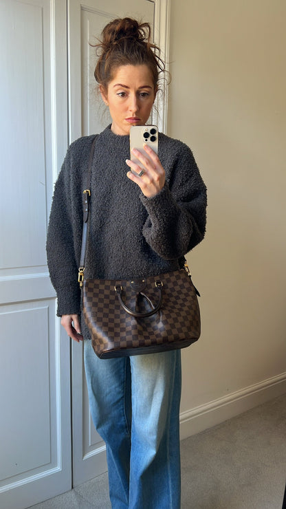 Louis Vuitton Siena MM Tote Damier Ebene