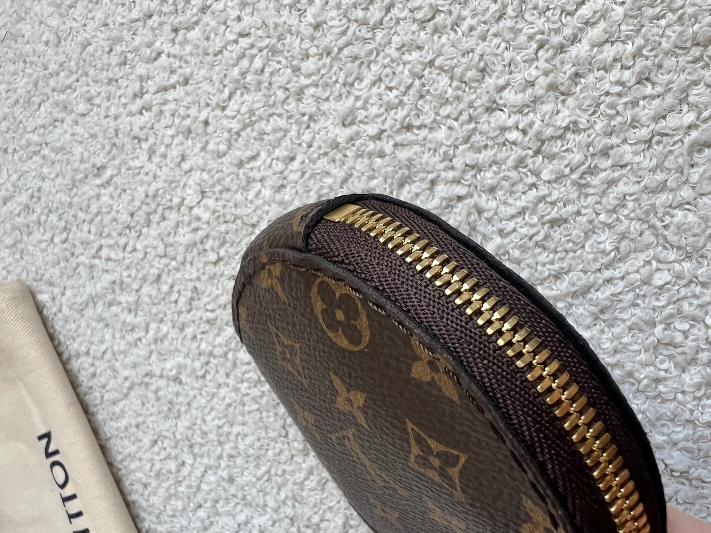 Louis Vuitton Round Coin Purse Monogram