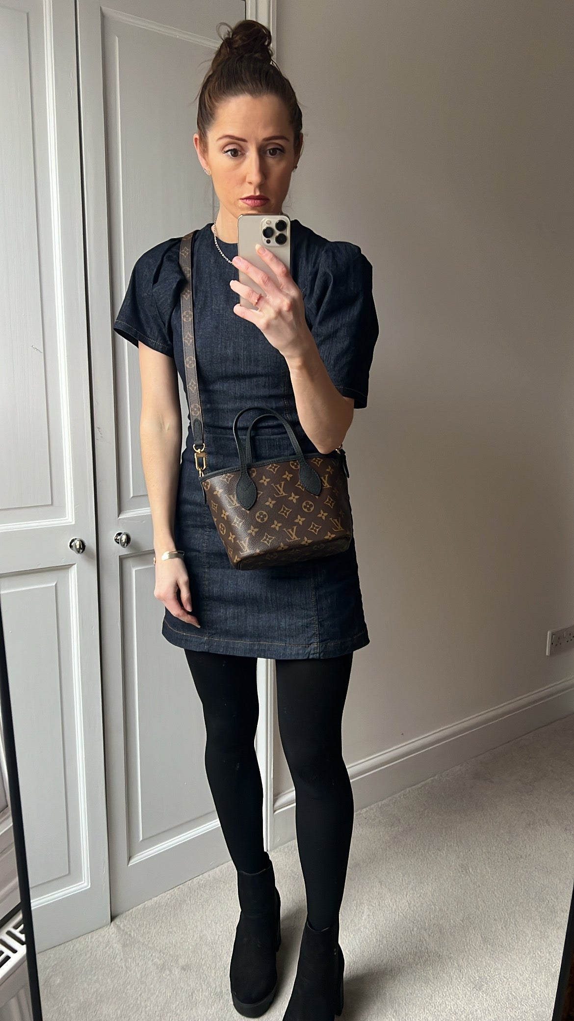 Louis Vuitton Neverfull BB Inside Out (RRP £2,010)