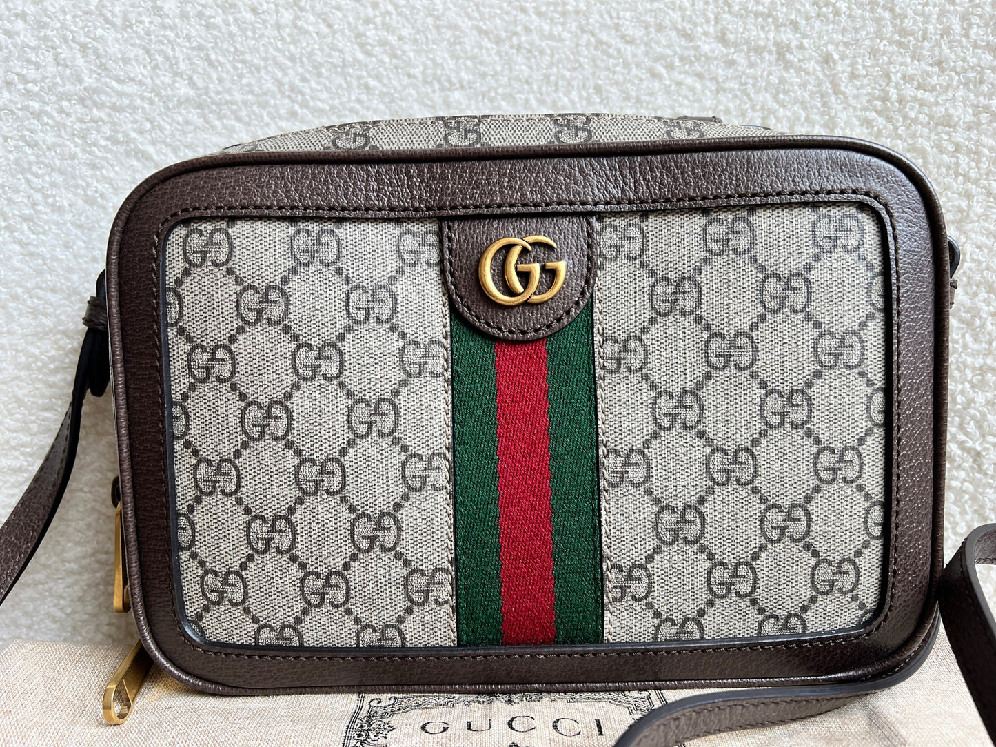 Gucci GG Ophidia Supreme Small Crossbody Bag (RRP £1240)