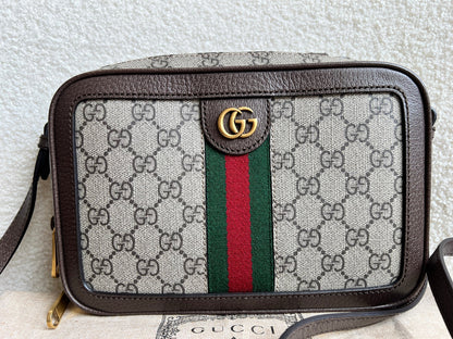 Gucci GG Ophidia Supreme Small Crossbody Bag (RRP £1240)