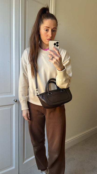 Louis Vuitton Dhanura PM Dark Brown Epi Leather
