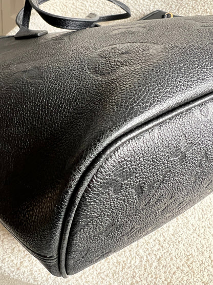 Louis Vuitton Neverfull MM Black Empreinte (RRP £1,970)