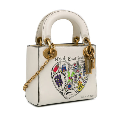 Dior Lady Dior Niki Chain Leather Shoulder Bag