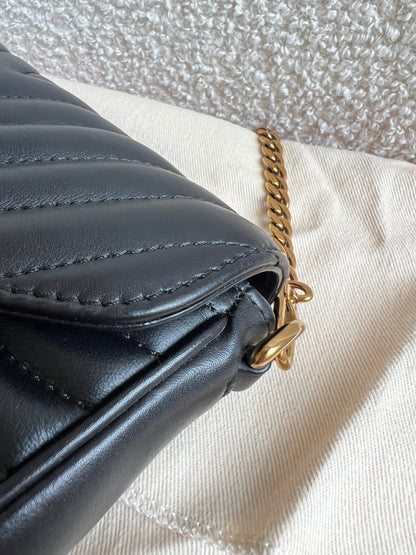 Louis Vuitton Black New Wave Multi Pochette (RRP £2070)