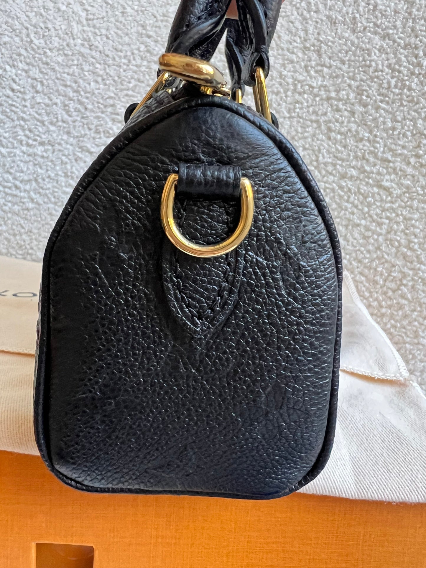 Louis Vuitton Speedy Nano Black Empreinte (RRP £1540)