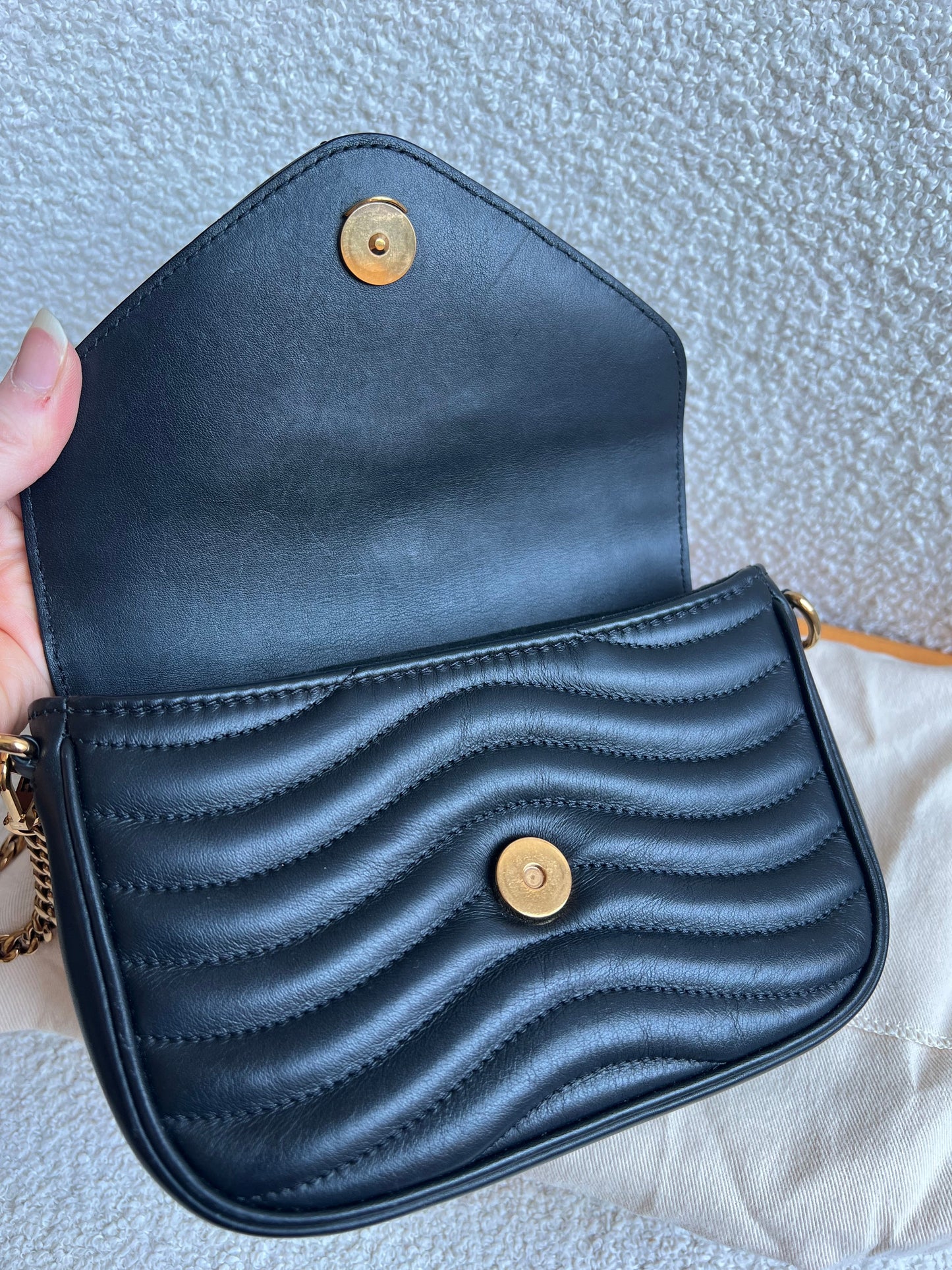 Louis Vuitton Black New Wave Multi Pochette (RRP £2070)