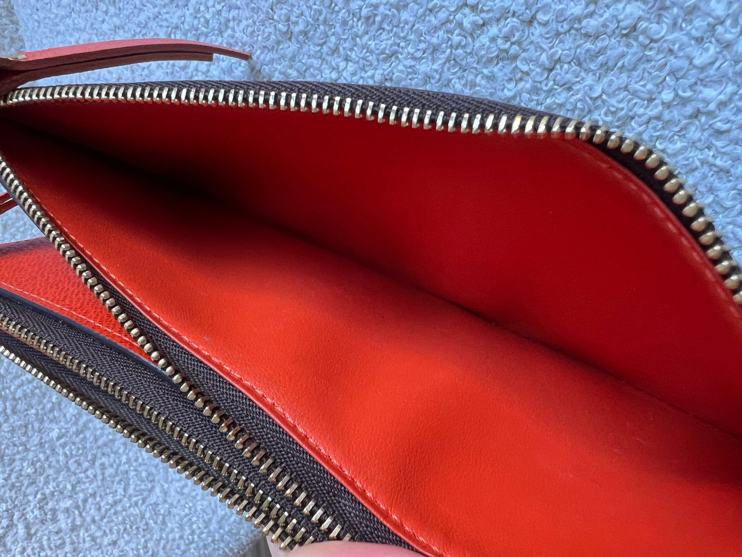 Louis Vuitton Adele Wallet Monogram and Orange