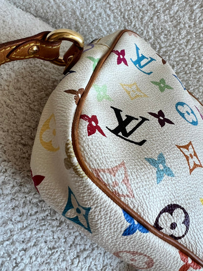 Louis Vuitton Rift Bag White Multicolore Takashi