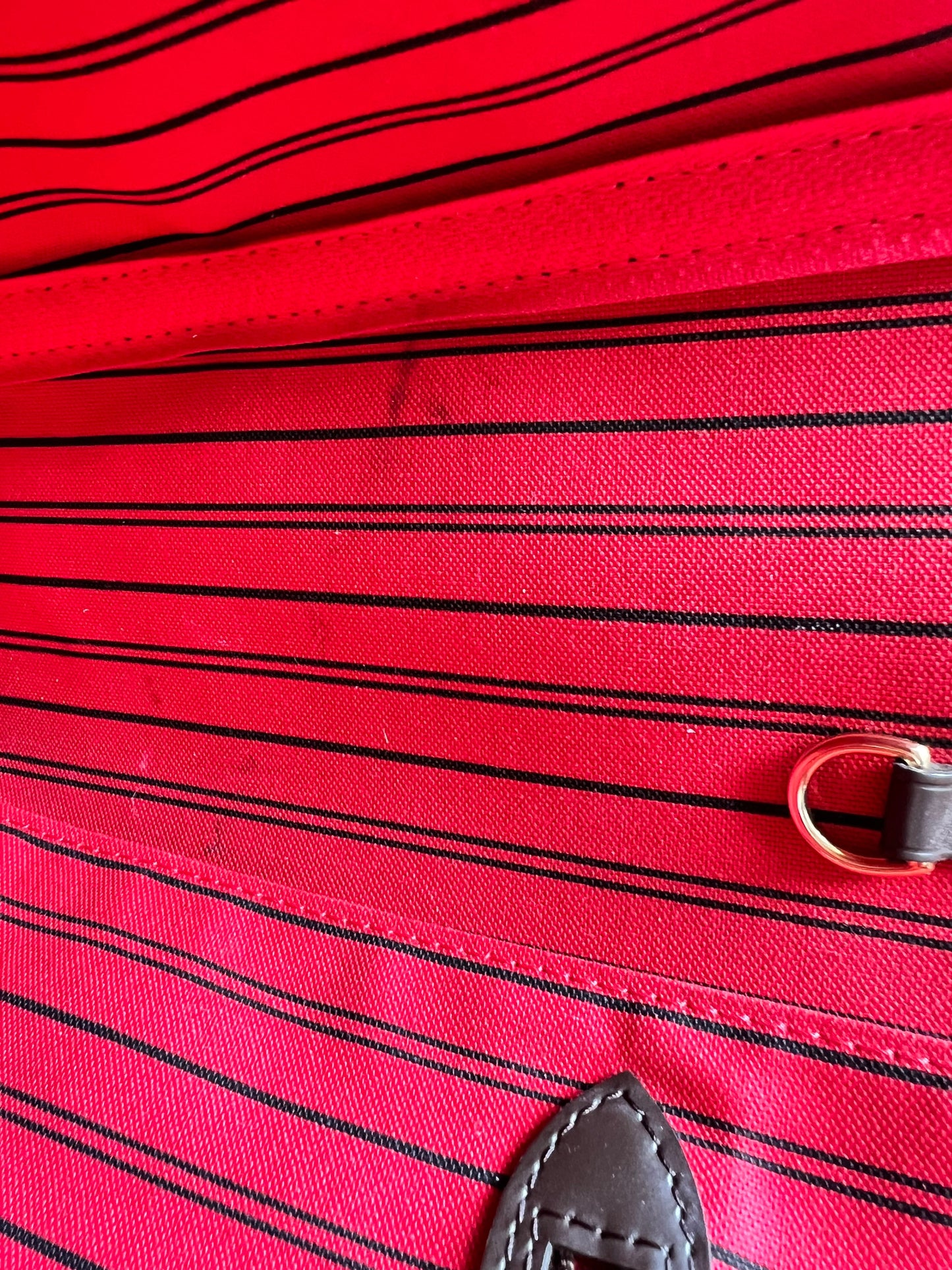 Louis Vuitton Neverfull MM Damier Ebene Cherry Interior (RRP £1,430)