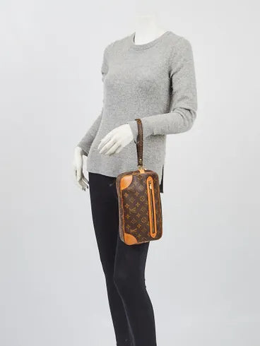 Louis Vuitton Vintage Marly Dragonne Clutch Monogram