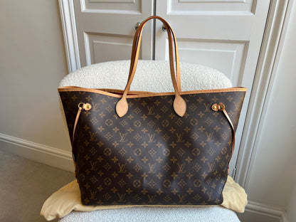Louis Vuitton Neverfull GM Monogram Pivoine Interior (RRP £1,500)
