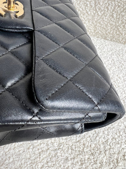 Chanel Mini Rectangular Classic Flap in Black Lambskin (RRP £4,390)