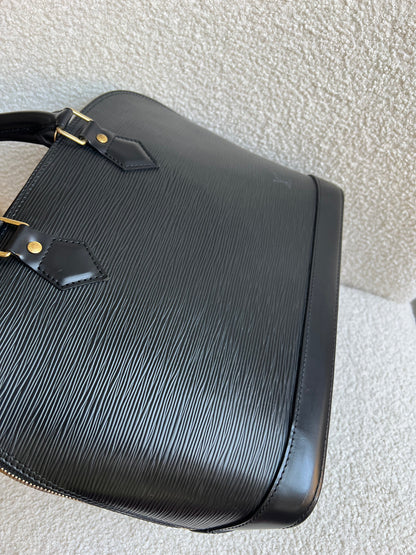 Louis Vuitton Alma PM Black Epi