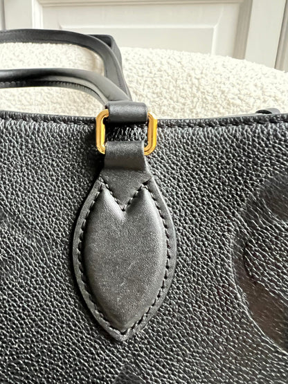 Louis Vuitton On the Go GM Black Empreinte (RRP £2,620)