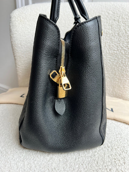 Louis Vuitton Montaigne GM in Black Monogram Empreinte (RRP £2230)