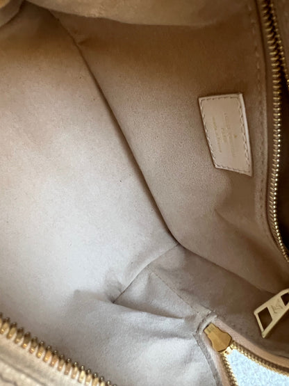 Louis Vuitton Cream Empreinte Petite Malle Souple Bag (RRP £2420)