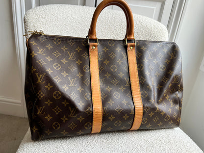 Louis Vuitton Keepall 45 Monogram Vintage