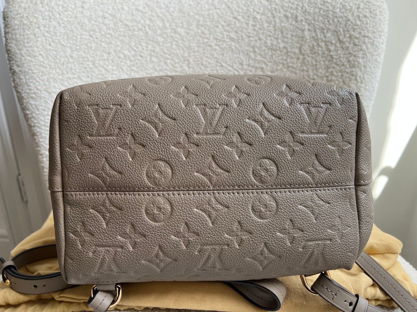 Louis Vuitton Tourterelle Montsouris Backpack Empreinte (RRP £2170)