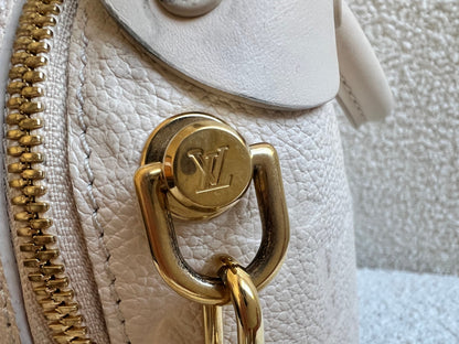 Louis Vuitton Cream Empreinte Petite Malle Souple Bag (RRP £2420)