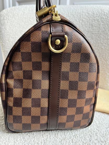 Louis Vuitton Speedy Bandouliere 30 Damier Ebene (RRP £1490)