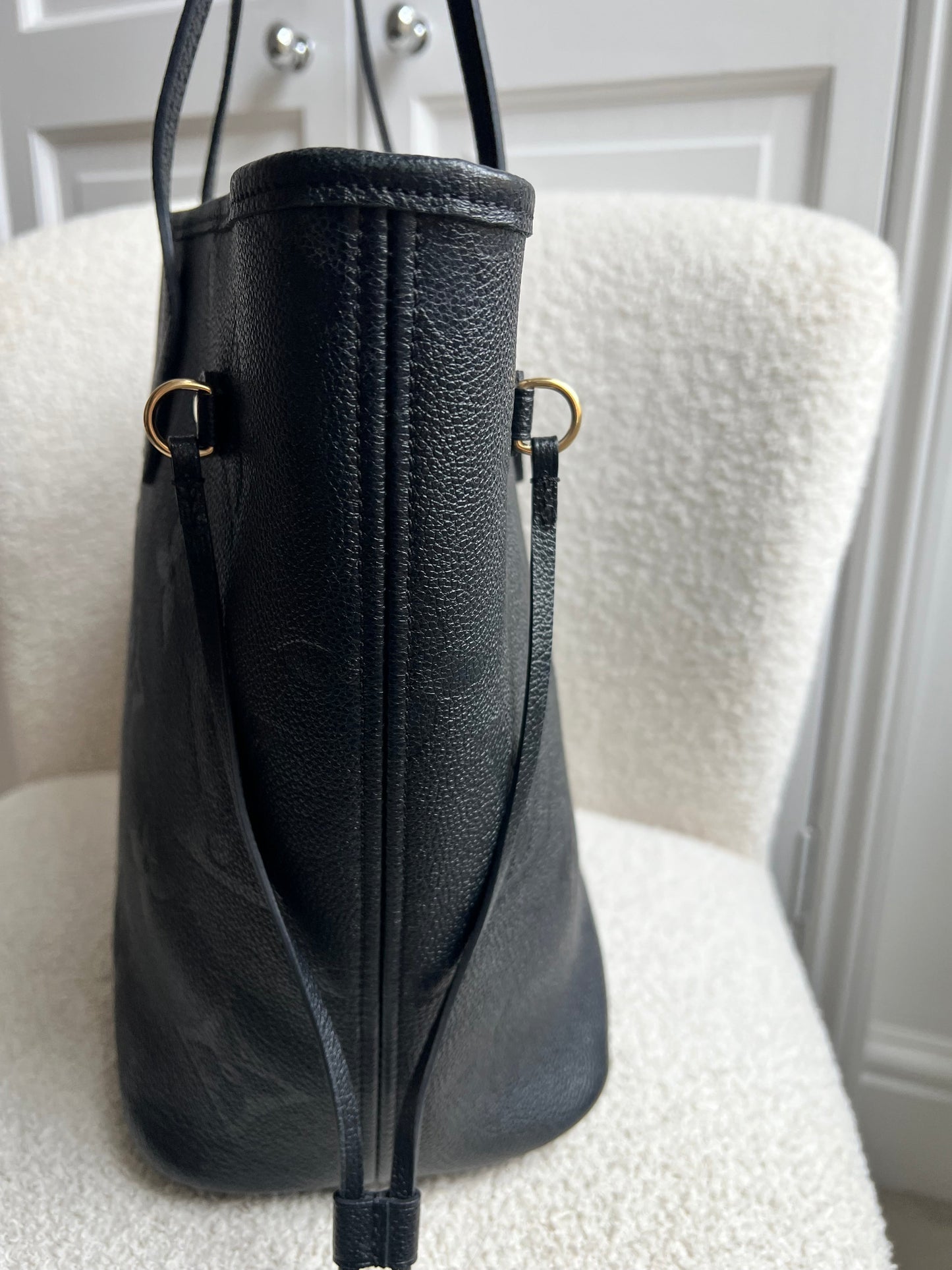 Louis Vuitton Neverfull MM Black Empreinte (RRP £1,970)