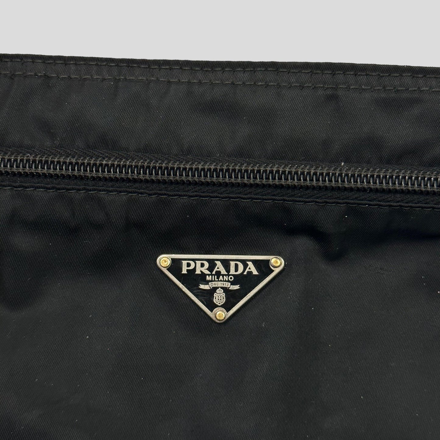 Prada Milano 00’s Nylon Rectangle Crossbody Bag