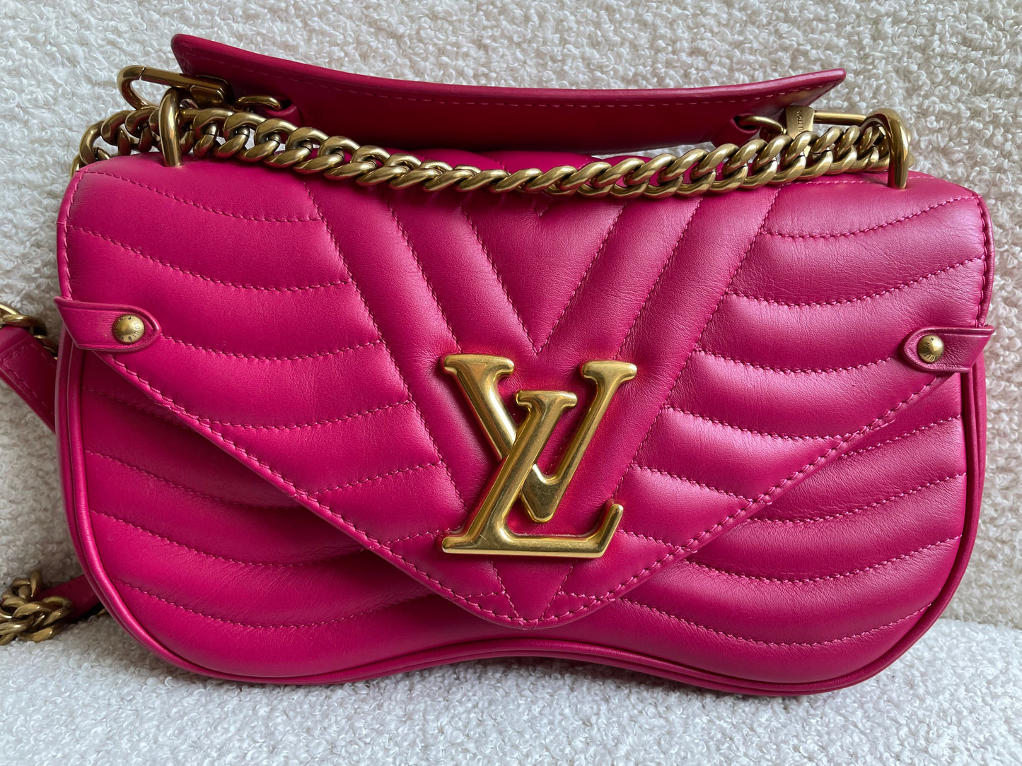 Louis Vuitton New Wave MM Bag in Pink