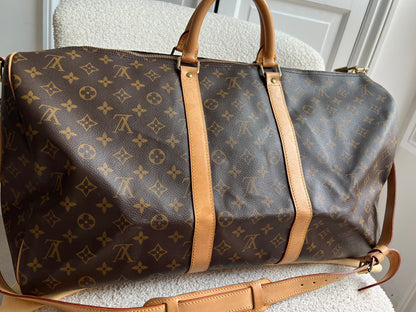 Louis Vuitton Vintage Keepall Bandouliere 55
