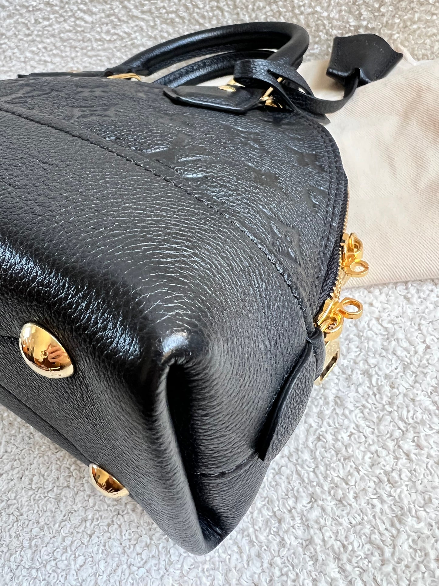 Louis Vuitton Alma Neo BB Black Empreinte  (RRP £2,020)