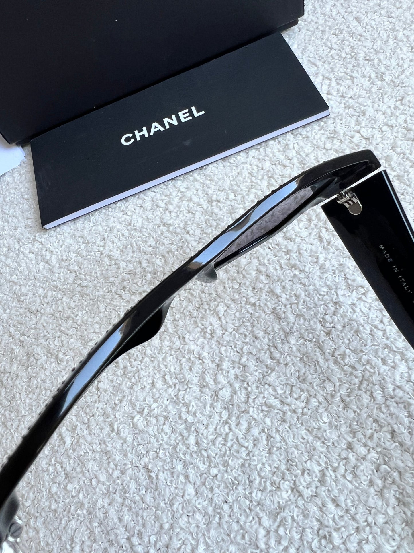 Chanel Black Embellished Sunglasses (RRP £640)