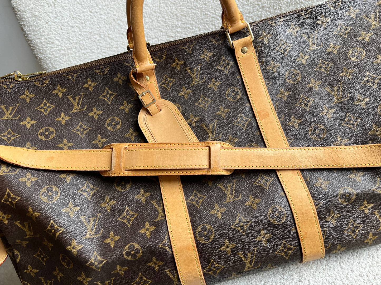 Louis Vuitton Vintage Keepall Bandouliere 55