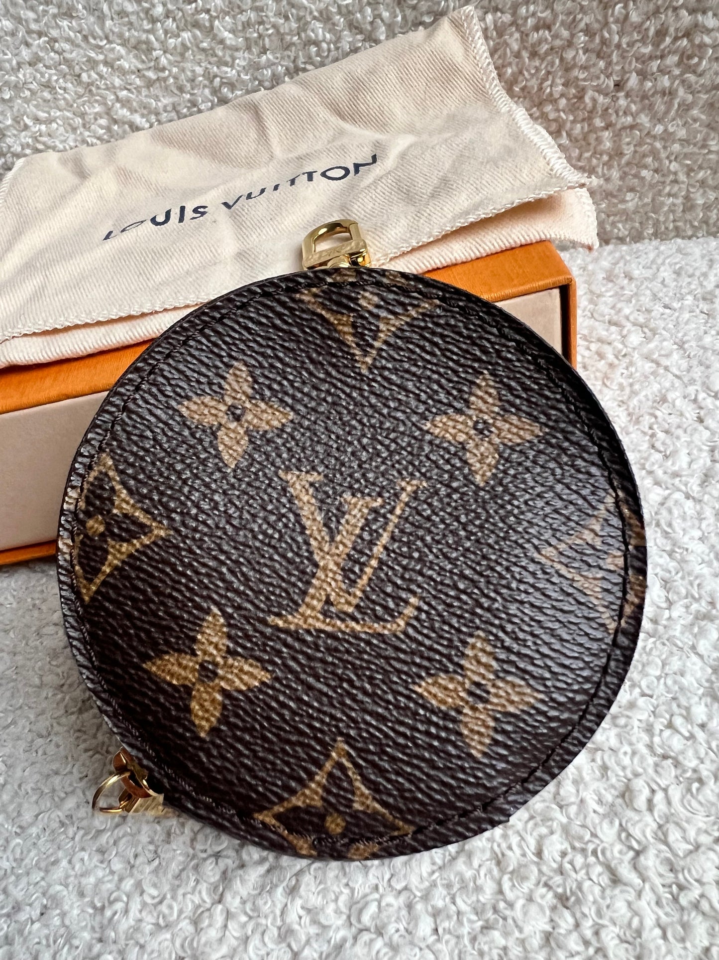 Louis Vuitton Round Coin Purse Monogram
