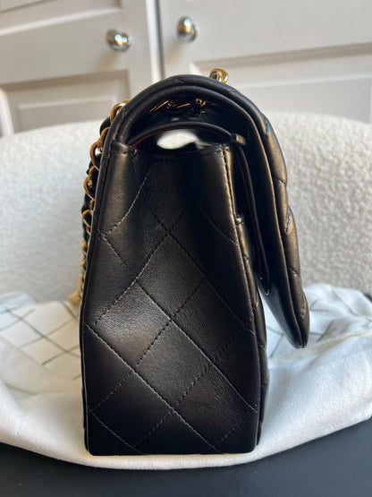 Chanel Jumbo Classic Flap in Black Lambskin Gold Hardware (RRP £9,830)