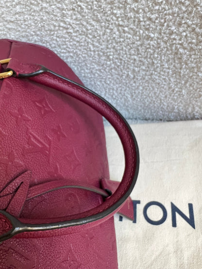 Louis Vuitton Speedy 25 Raisin Empreinte (RRP £1,840)