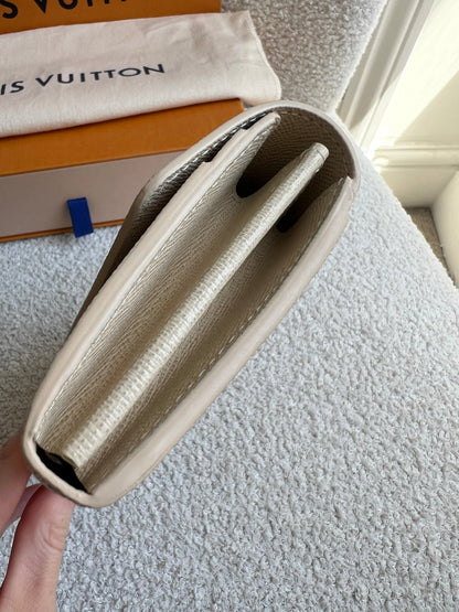 Louis Vuitton Sarah Wallet in Damier Azur (RRP £505)