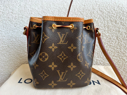 Louis Vuitton Nano Noe Bucket Bag Monogram