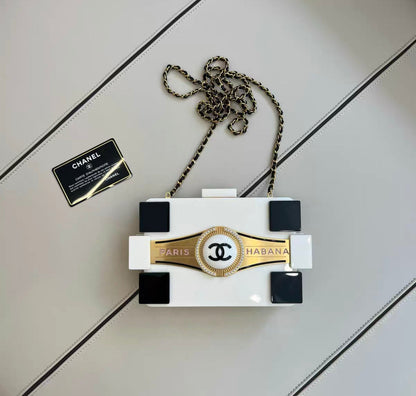 Chanel Boy Leather Gold Shoulder Bag