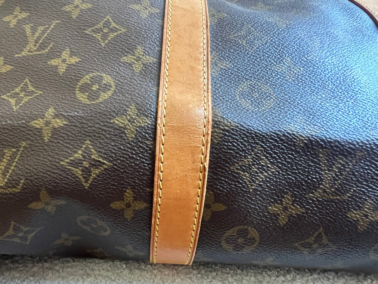 Louis Vuitton Vintage Keepall Bandouliere 60