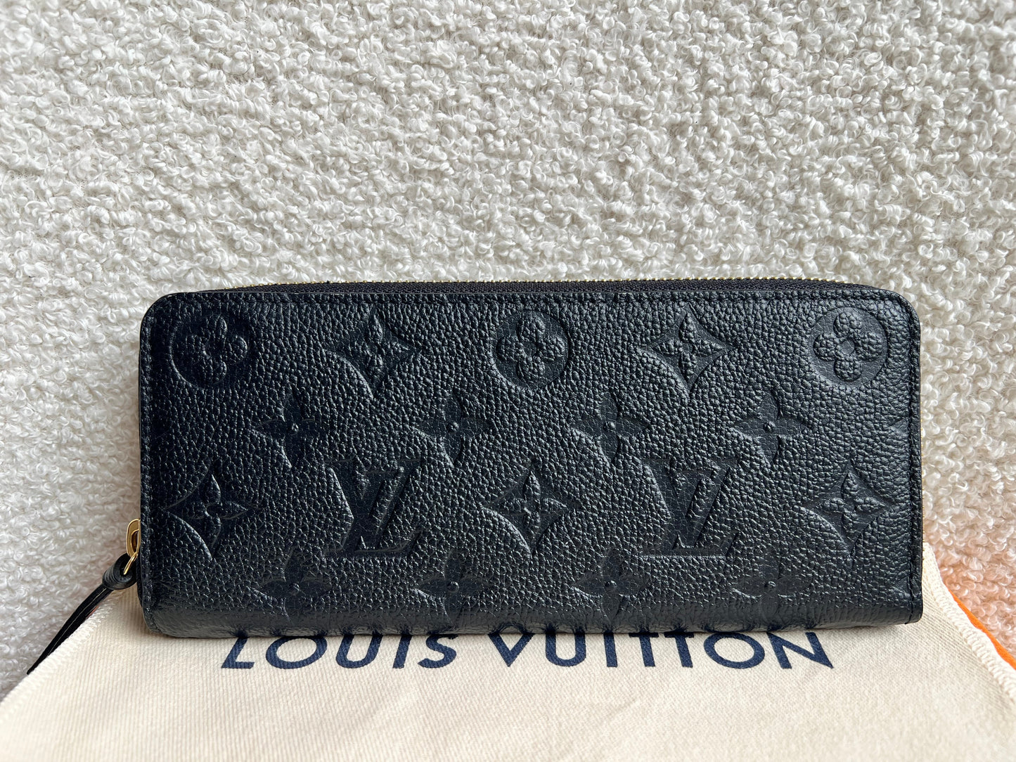 Louis Vuitton Clemence Wallet in Black Empreinte (RRP £545)