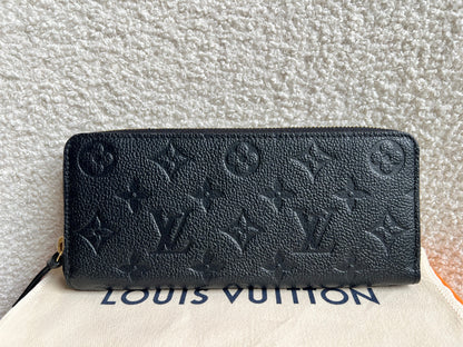 Louis Vuitton Clemence Wallet in Black Empreinte (RRP £545)