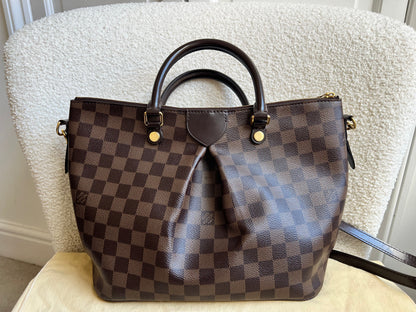 Louis Vuitton Siena MM Tote Damier Ebene