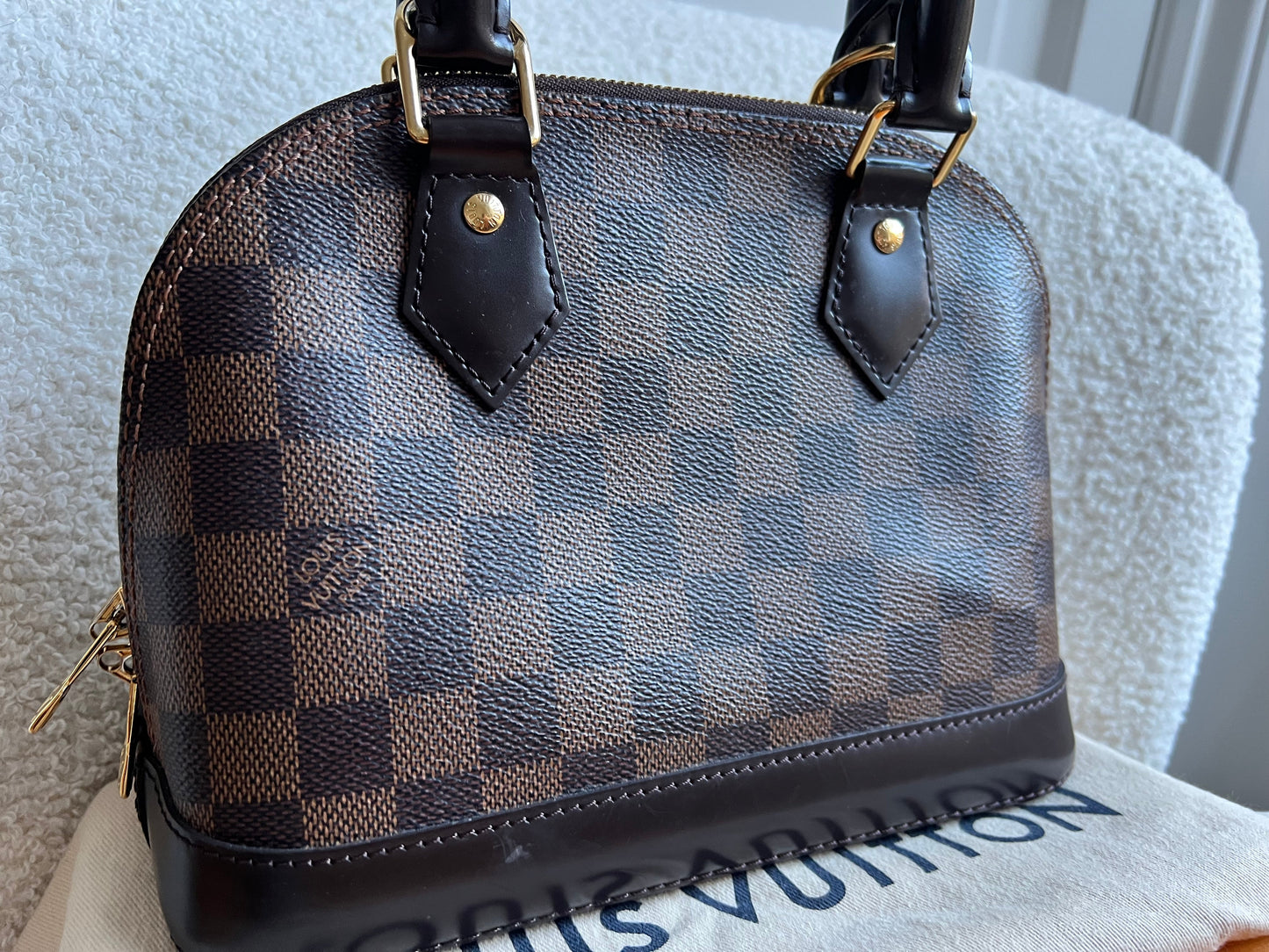 Louis Vuitton Alma BB Damier Ebene (RRP £1,450)