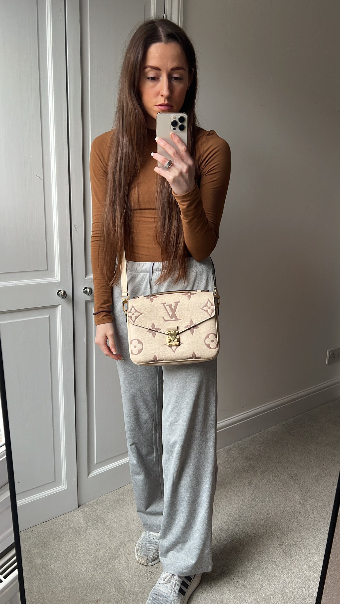 Louis Vuitton Pochette Metis Bicolour Empreinte (RRP £2,230)
